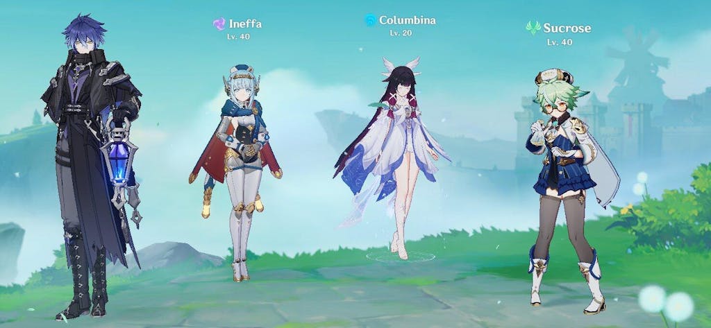 Flins Genshin Impact Farmed Starter Account