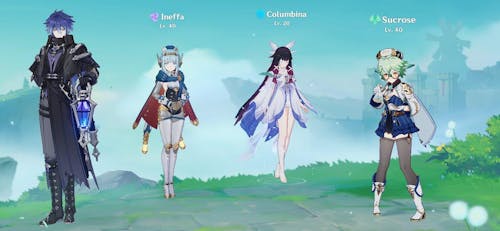 Flins Genshin Impact Farmed Starter Account