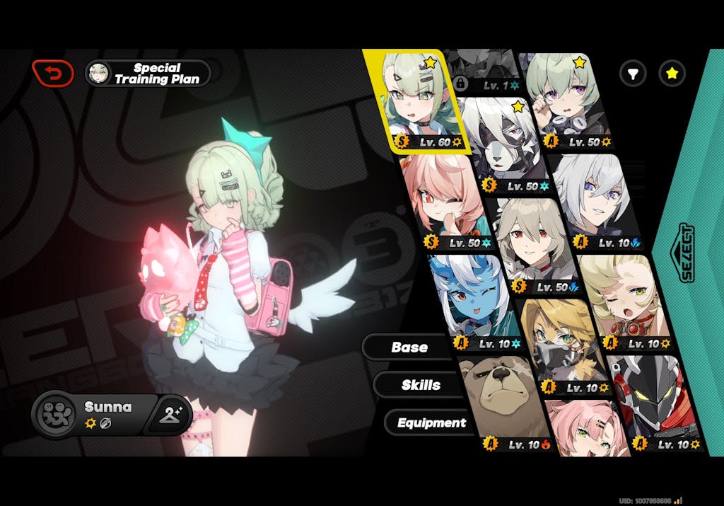 Zenless Zone Zero ZZZ Reroll Account