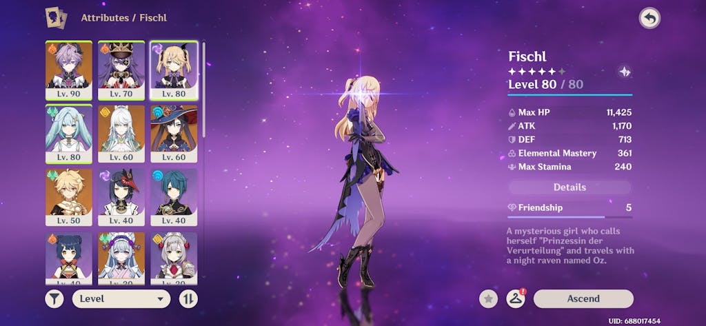 Durin Genshin Impact Farmed Starter Account