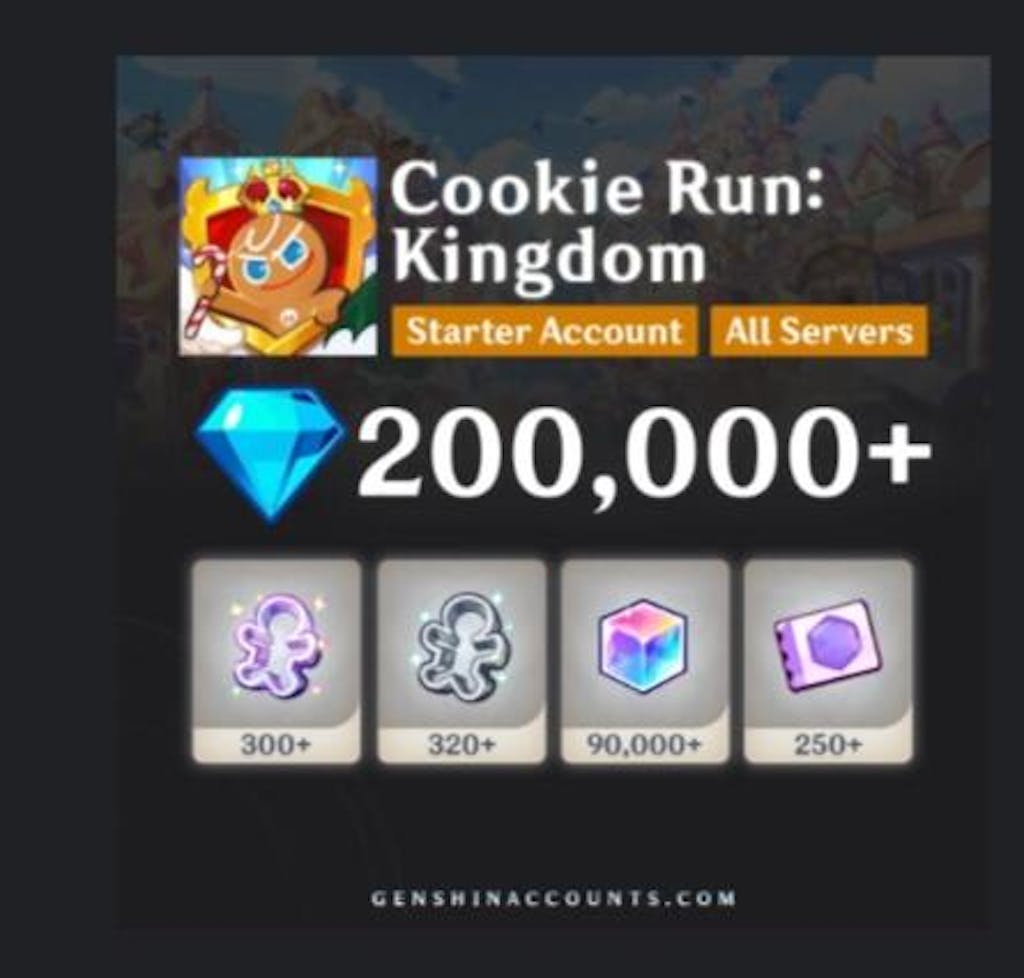Cookie Run: Kingdom Crystal Reroll Account