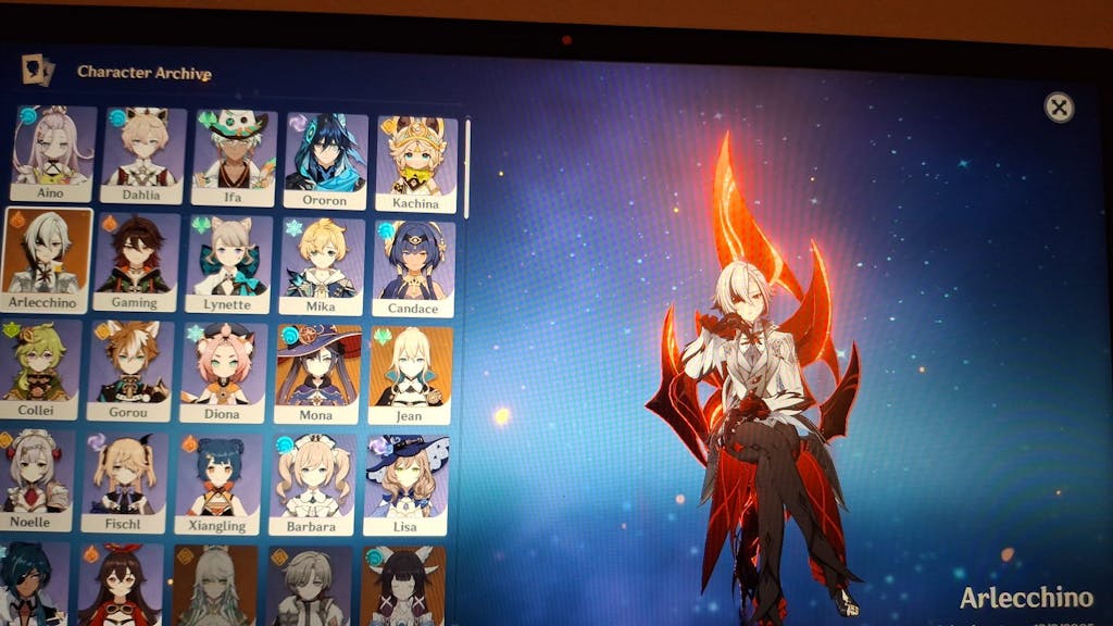 Arlecchino Genshin Impact Farmed Starter Account