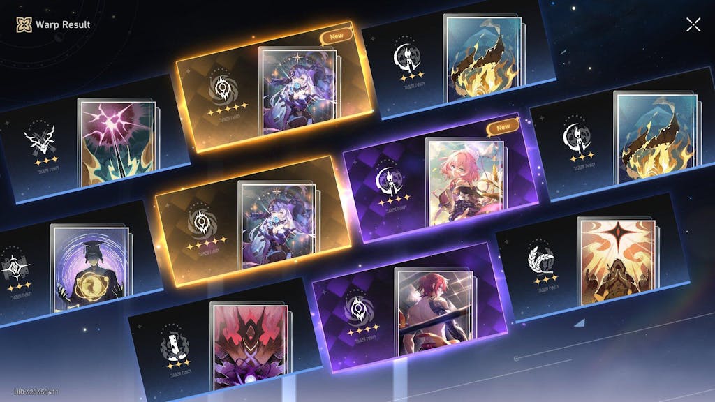 Honkai: Star Rail HSR Reroll Account