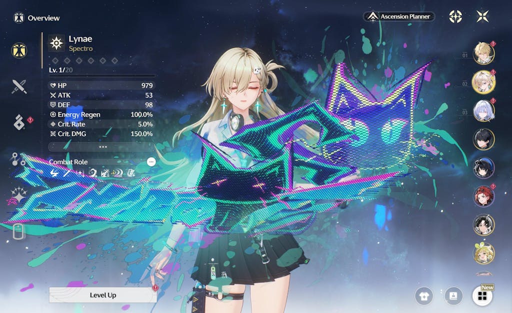 Lynae Account with Astrites - Wuthering Waves