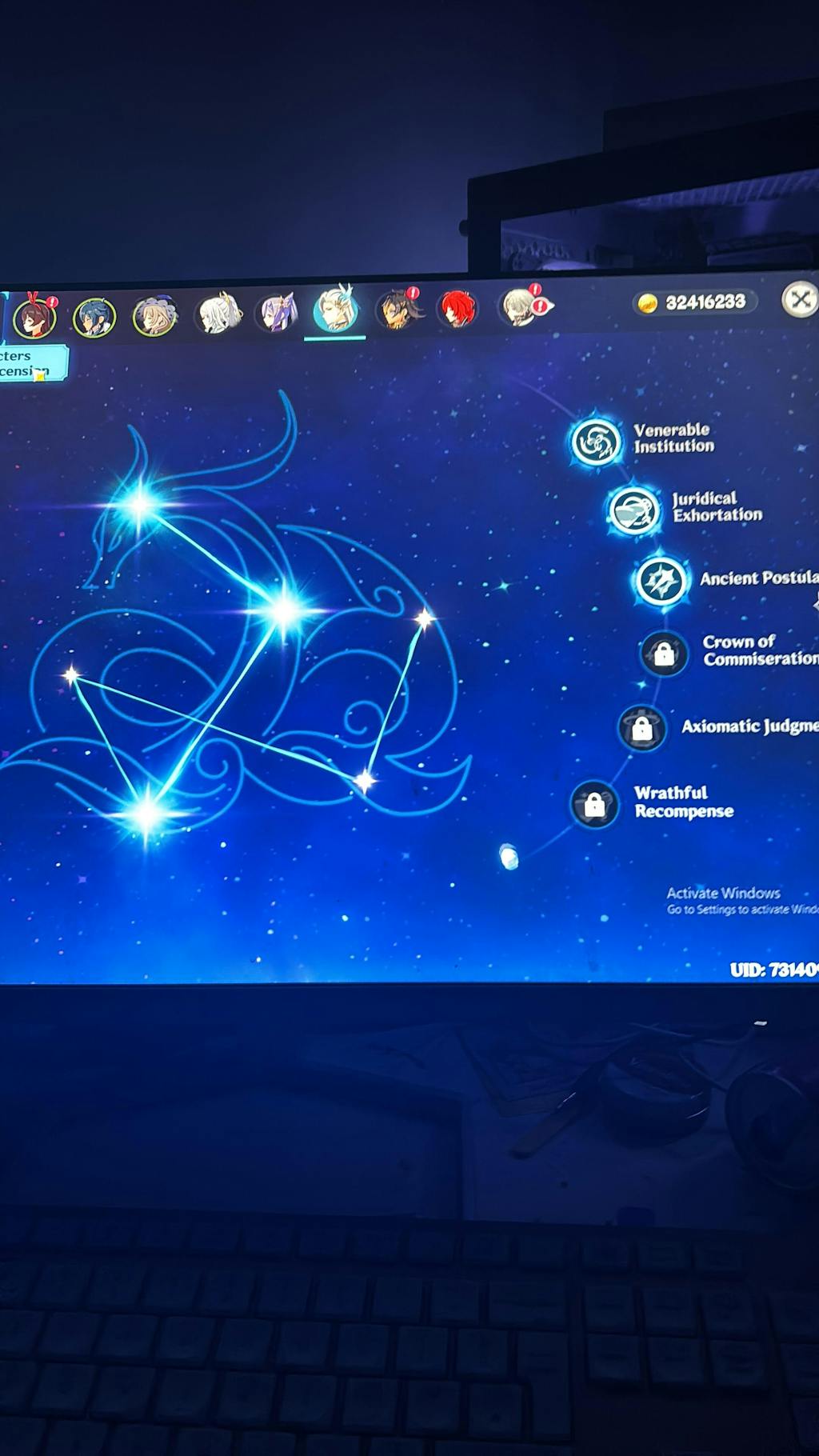 Genshin Impact Wishes Starter Account (Europe)