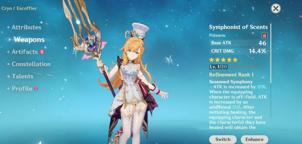 Genshin Impact Wishes Starter Account (America)