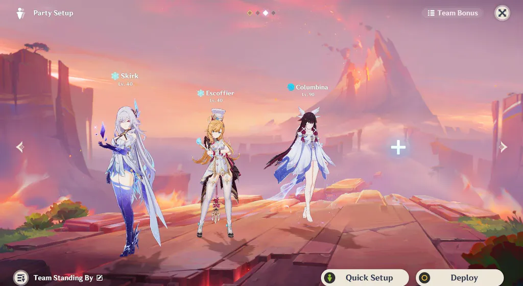 Columbina Genshin Impact Farmed Starter Account