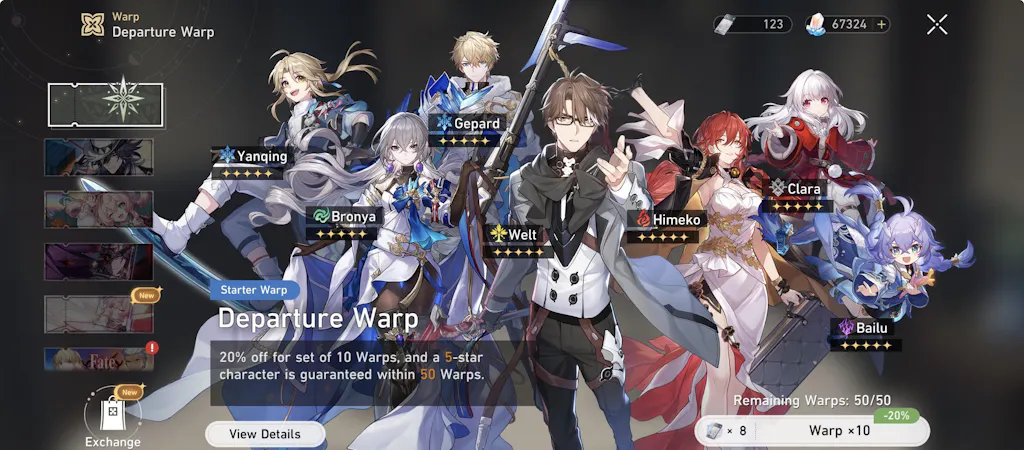 Honkai: Star Rail HSR Reroll Account