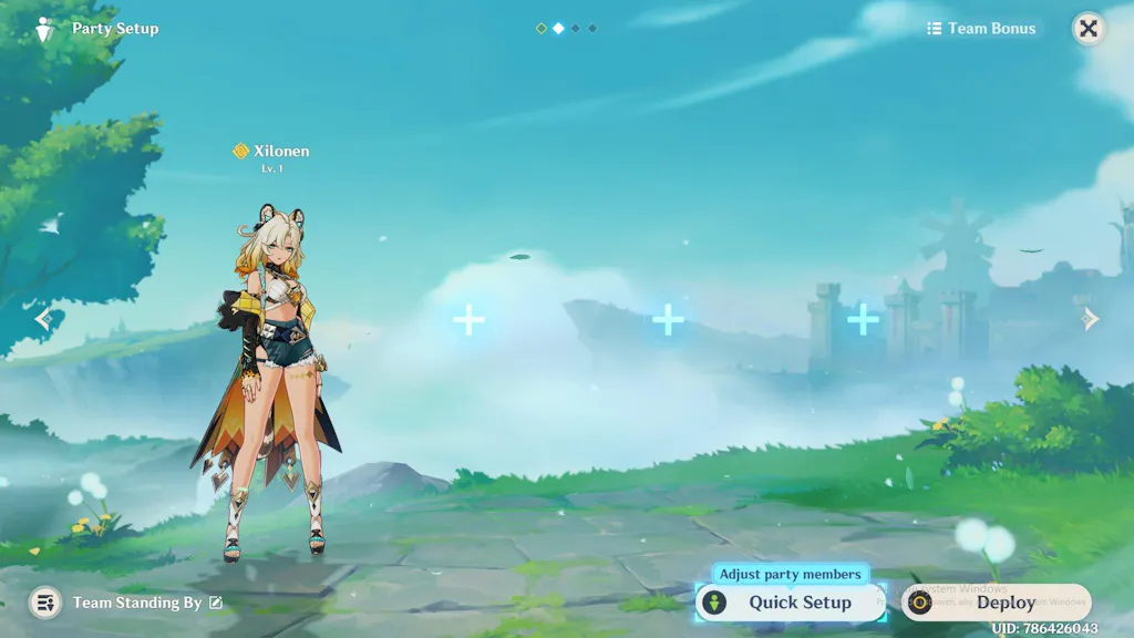 Xilonen Genshin Impact Farmed Account