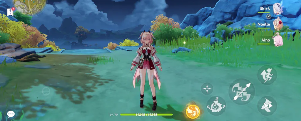 Skirk Genshin Impact Farmed Starter Account