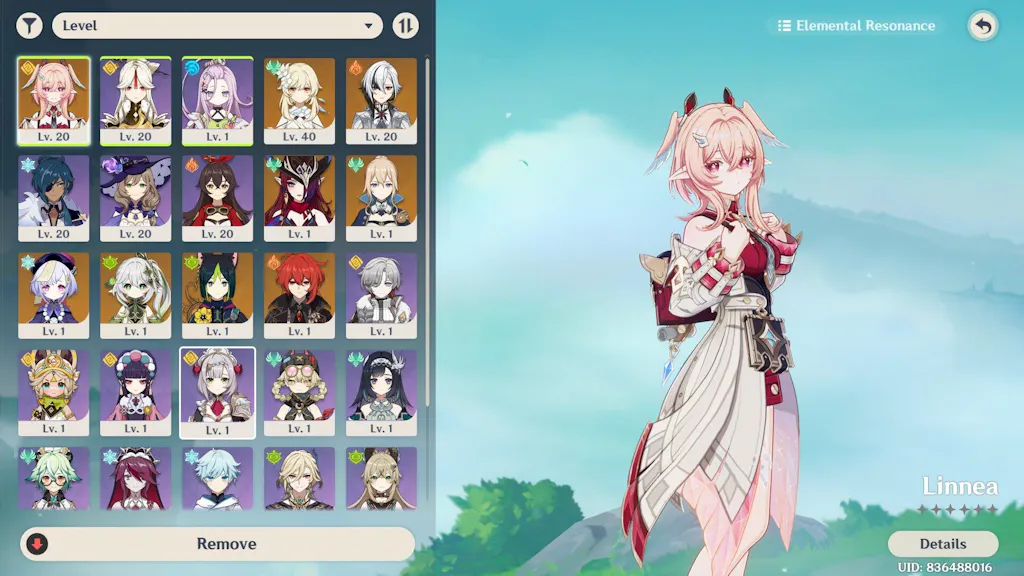 Genshin Impact Double Farmed Account