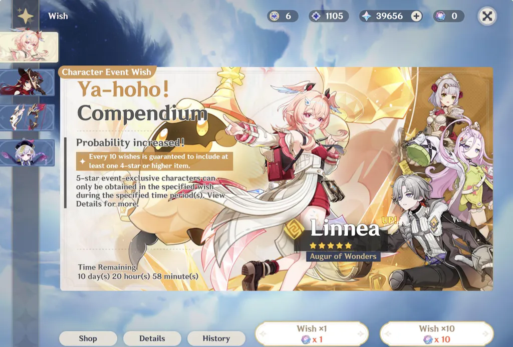 Escoffier Genshin Impact Farmed Starter Account