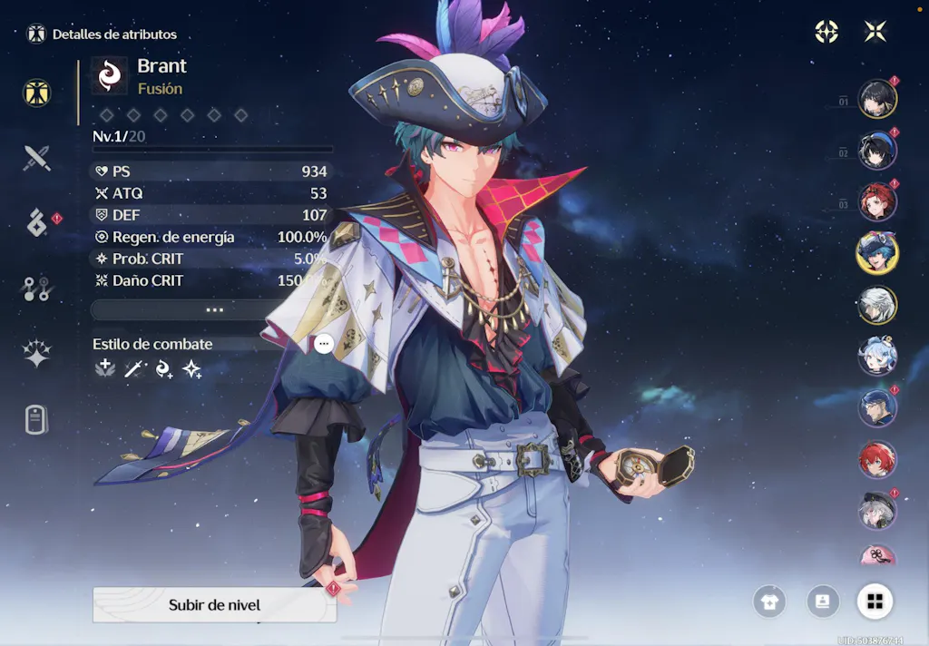 Brant Wuthering Waves Account