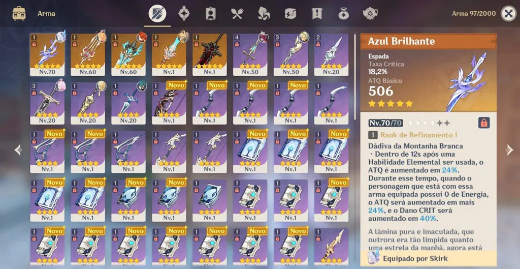 Mavuika Genshin Impact Farmed Starter Account