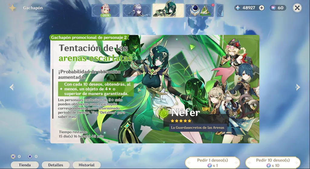 Genshin Impact Wishes Starter Account (America)