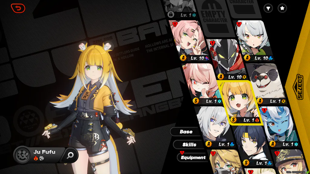 Ju Fufu Starter Account - Zenless Zone Zero