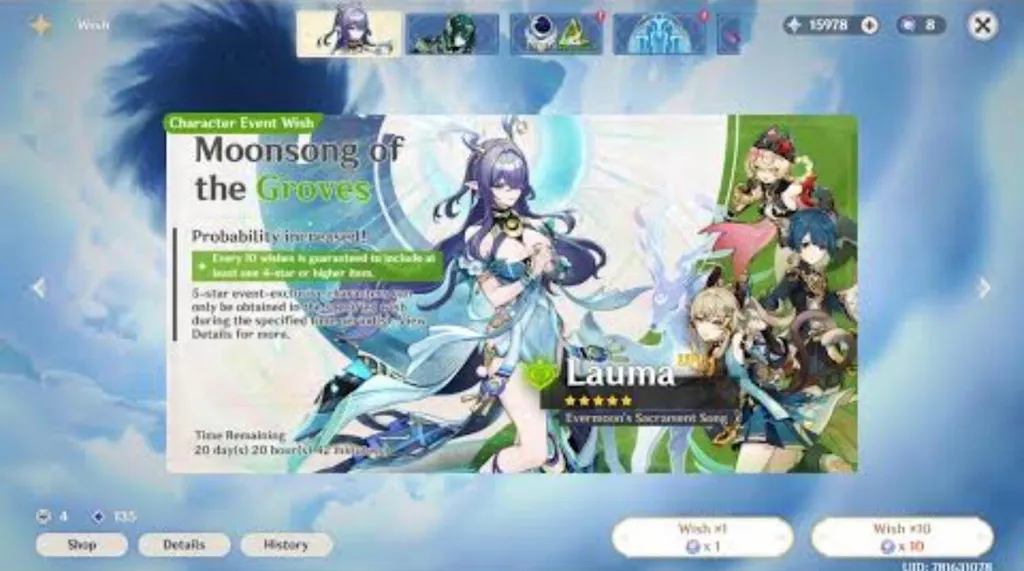 Durin Genshin Impact Farmed Starter Account