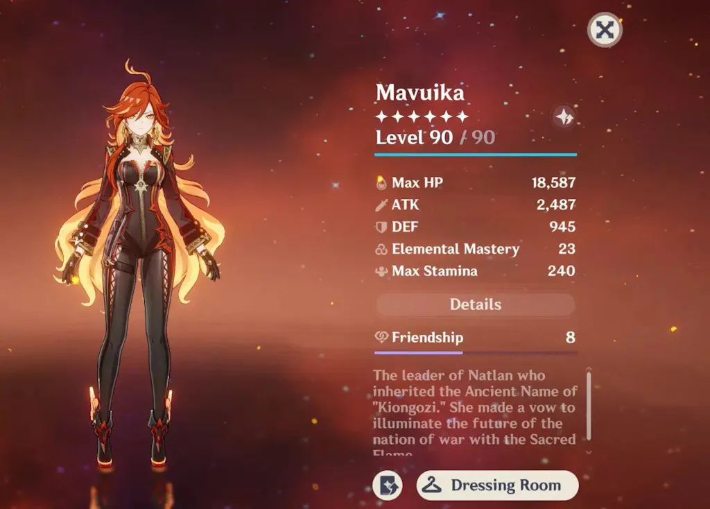 Mavuika Genshin Impact Farmed Starter Account