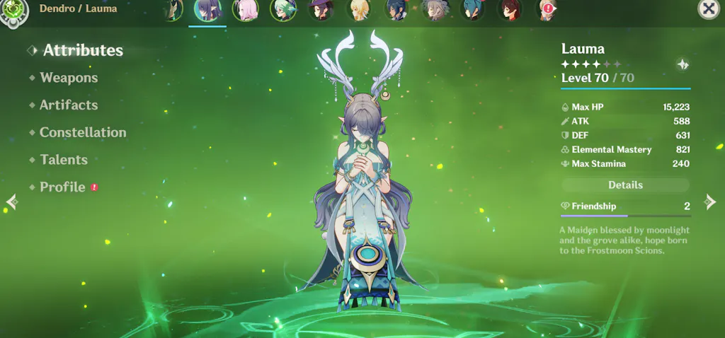 Nefer Genshin Impact Farmed Starter Account