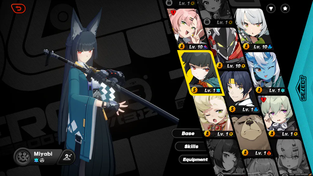 Miyabi - Zenless Zone Zero Starter Account
