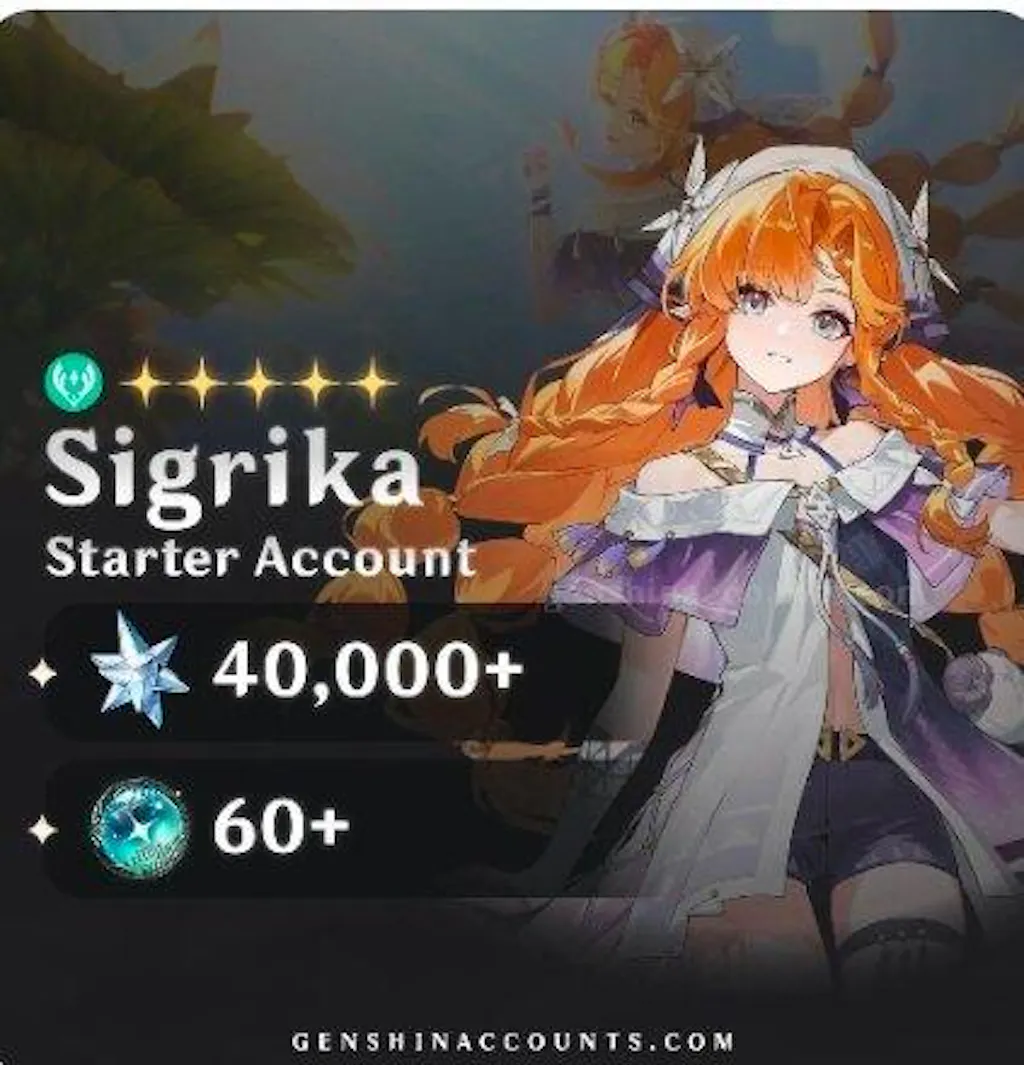 Sigrika Account with Astrites - Wuthering Waves