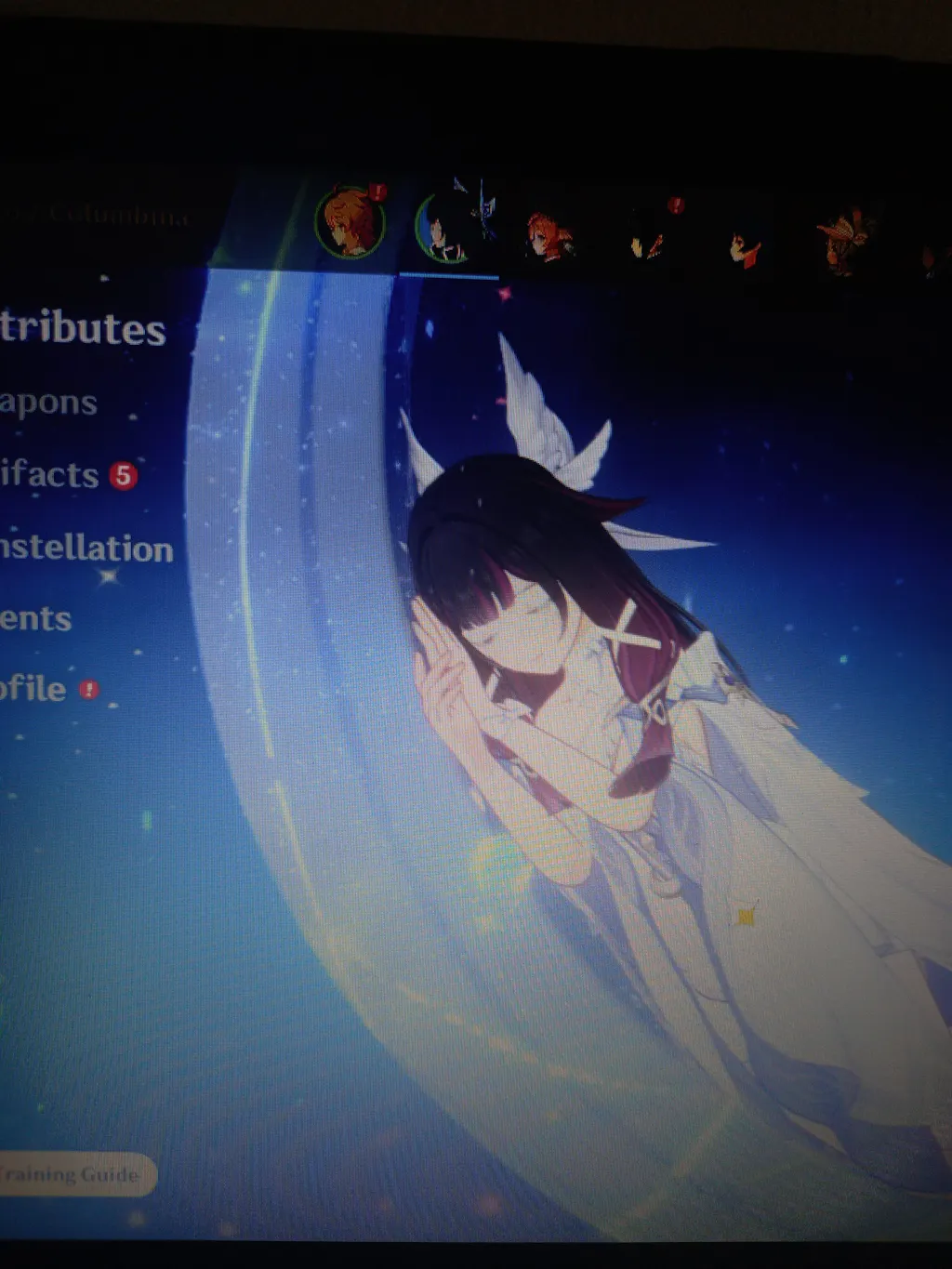Columbina Genshin Impact Farmed Starter Account