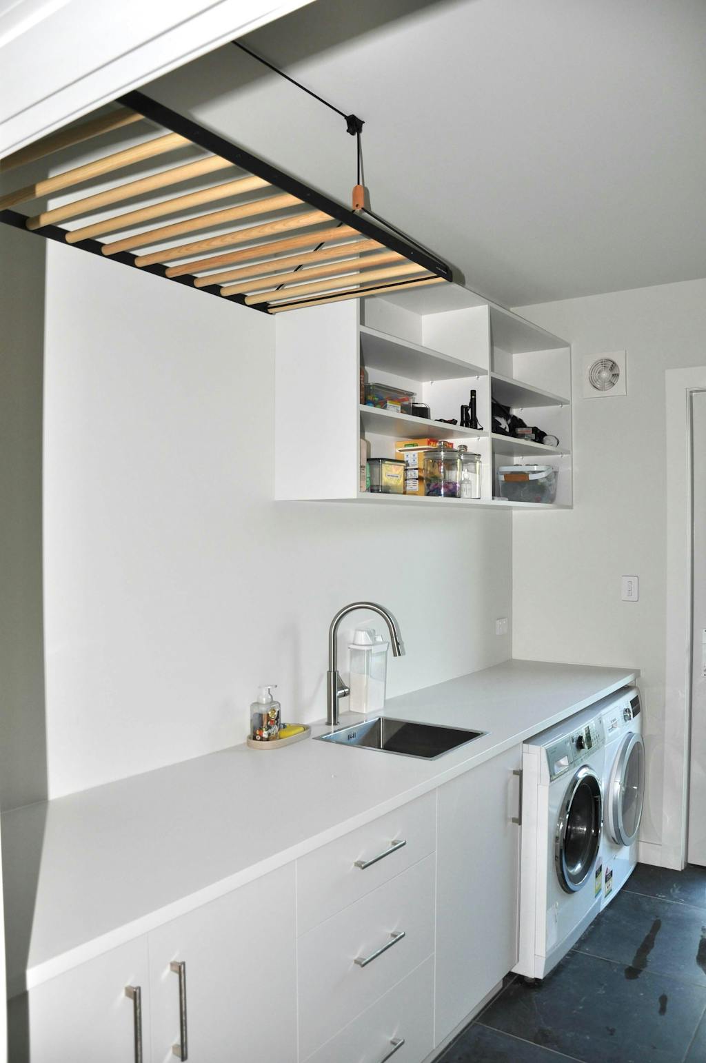 Hanging Drying Rack Laundry Pulley Maid & Willy and