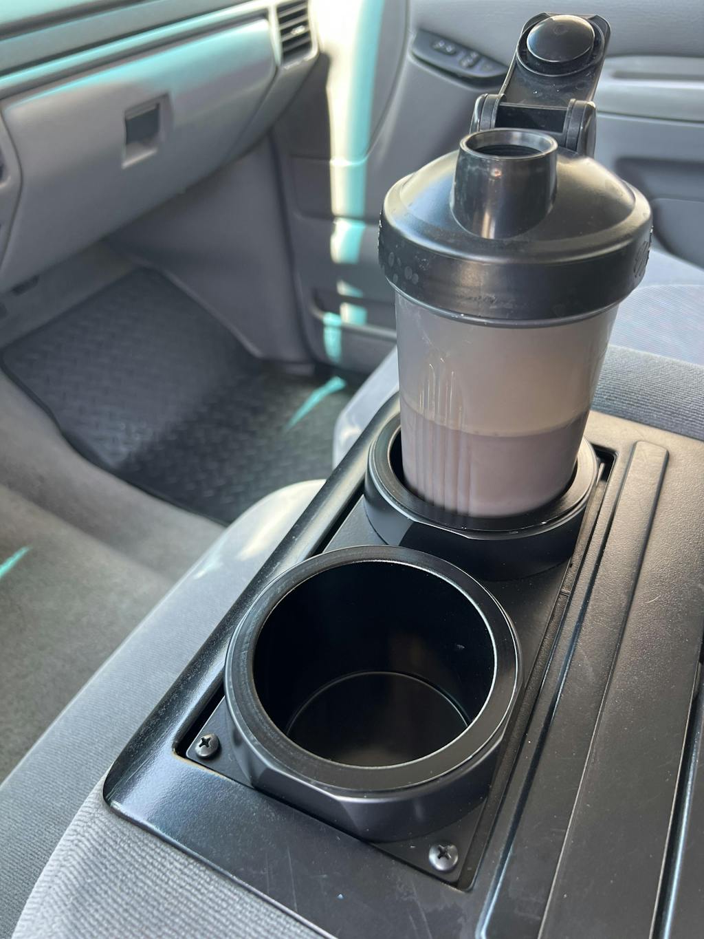 OBS Ford retro fit cup holder W/sleeves (black or silver) Gerber Designs