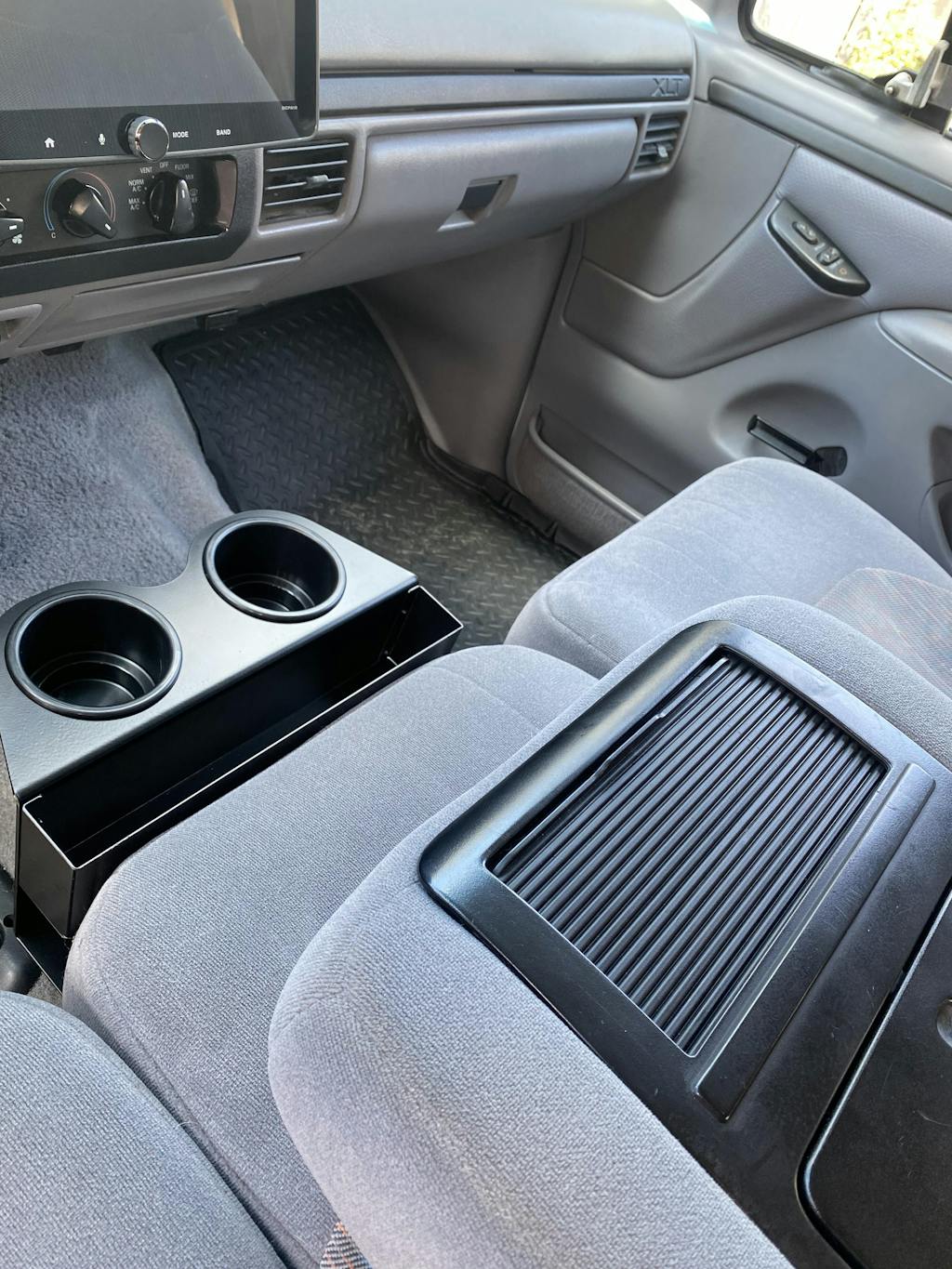 Floor mounted cup holder W/BIN (40/20/40 Seats) Gerber Designs