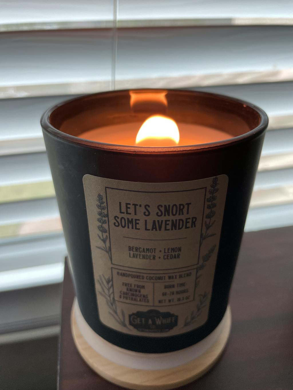 Lavender & Bergamot Matte Candle