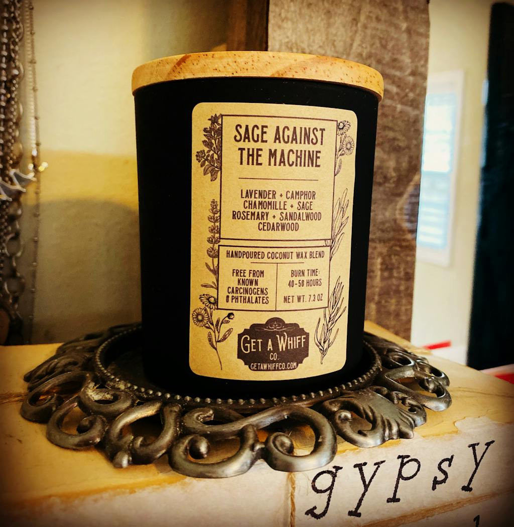 Matte Jar Crackling Candle