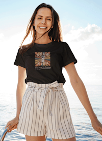 GFTR Life Retro Women's Fashion Fit T-Shirt