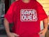 GAME OVER OVERSIZED UNISEX PREMIUM TEE