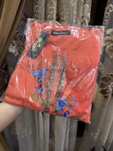 Embroidered Cambric Cotton 2pc