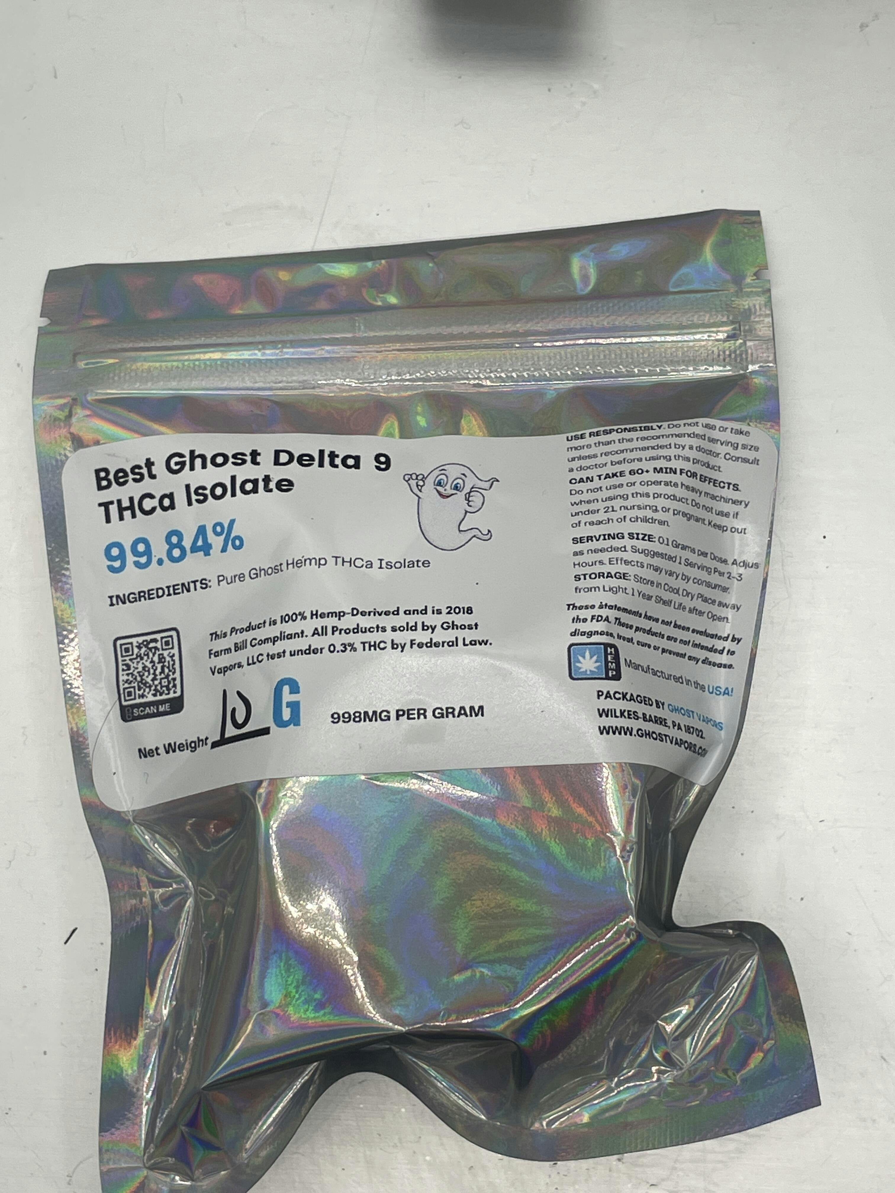 Bulk Ghost THCa Isolate Powder - 99% - Ghost Vapors