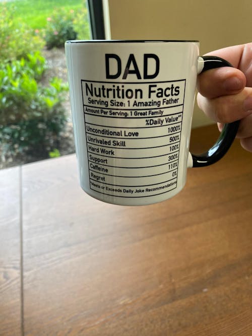 Funny Dad Coffee Mug, Birthday Fathers Day Gift for Daddy