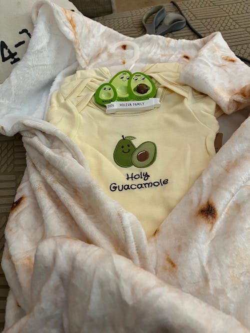 Personalized Expecting Family of 5 Christmas Ornament