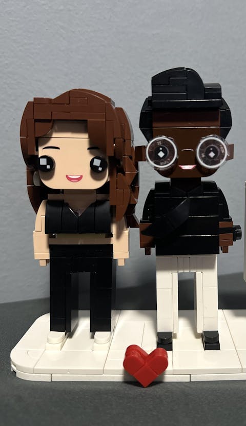 (One & Only) Mini Couple Blocks - Board Photo