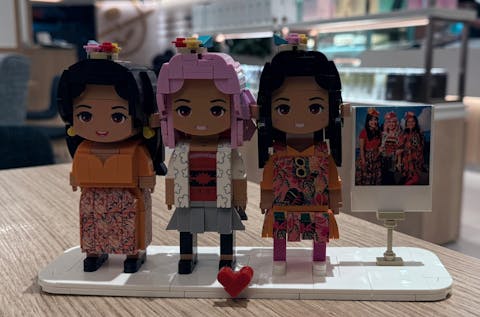 (Family) Customised Family Mini Blocks - Small Photo