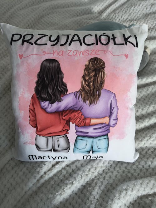 Poduszka personalizowana dla przyjaciółek #165