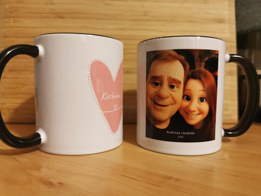 Kubek z własnym zdjęciem - jak z bajki! [AI]