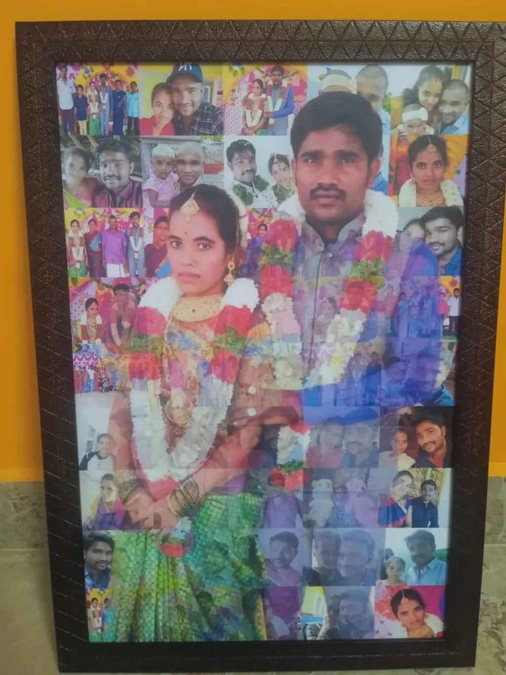 Customized Mosaic Collage Photo Frame Gift | Giftify