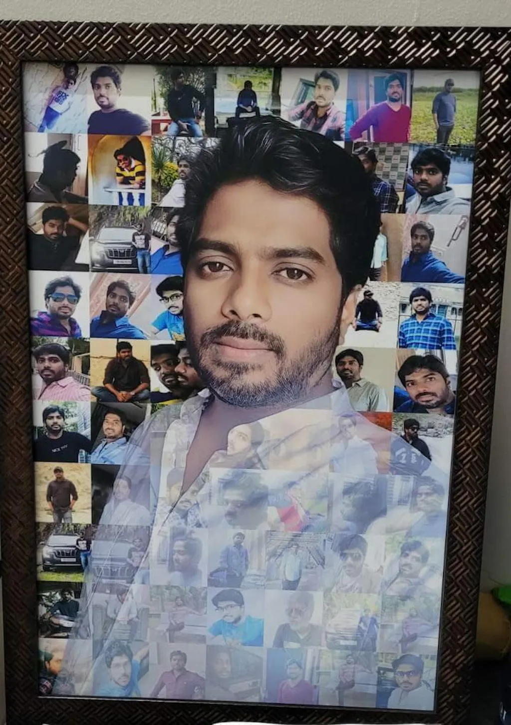 Customized Mosaic Collage Photo Frame Gift | Giftify