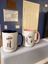 Kids Personalized Color Mug with Animal Designs