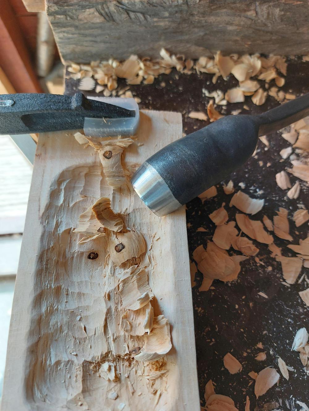 lenktas pusapvalis medžio kalimo kaltas KL30K