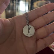 Collana Coin - Baby Impronte