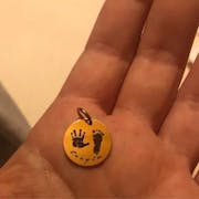 Collana Coin - Baby Impronte