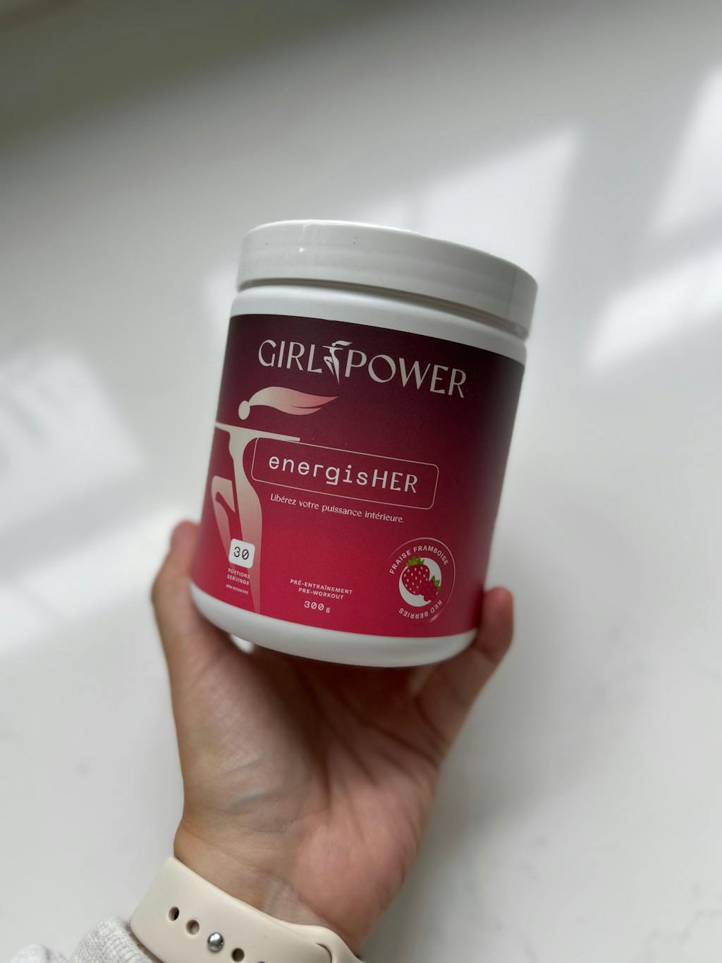 EnergisHER - Fraise & Framboise avec stimulant