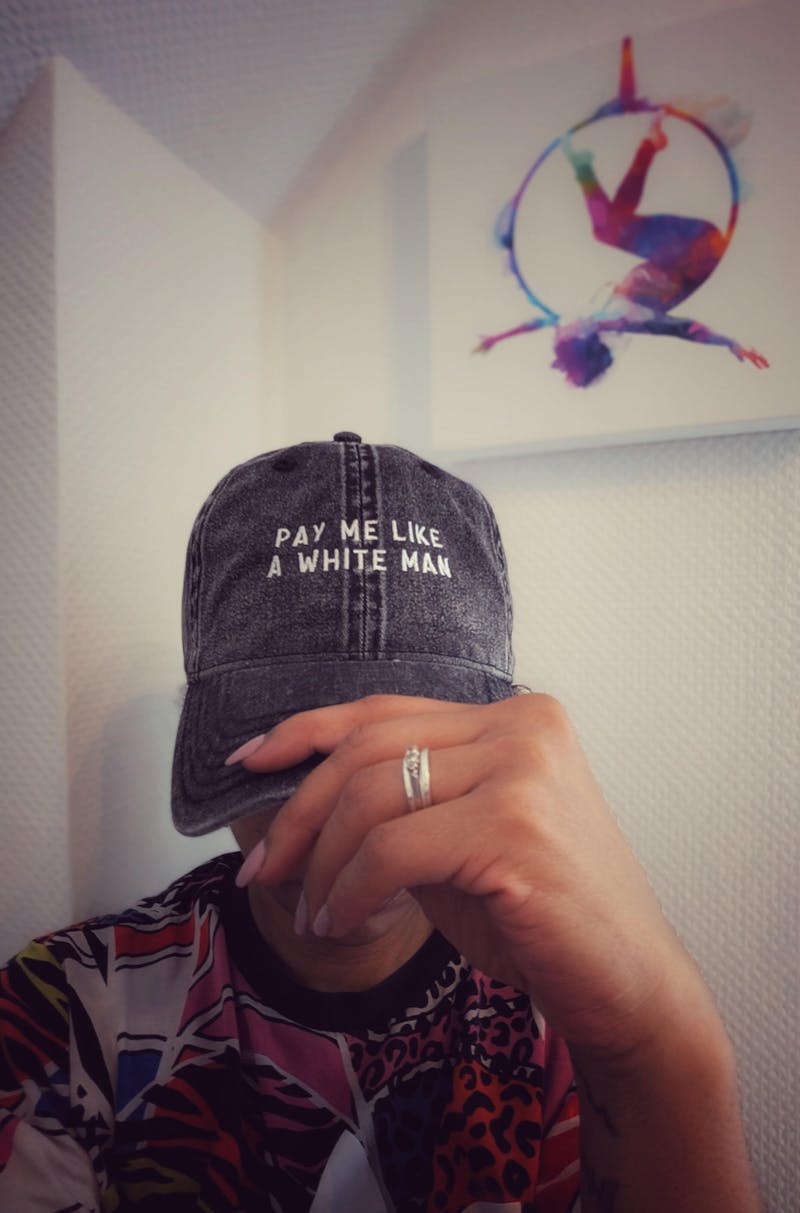 Pay Me Like A White Man Embroidered Vintage Cap