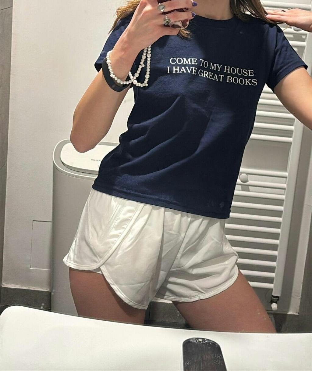 Come to My House I Have Great Books Baby Tee